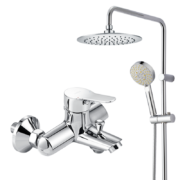 预售、PLUS会员：MOEN 摩恩 97132ECH 增压花洒+5功能手持+230mm圆形顶喷