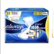 护舒宝 液体卫生巾日用  240mm 18片*4件