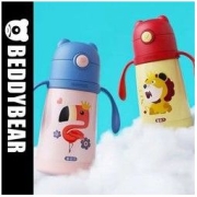 BEDDYBEAR 杯具熊 儿童保温杯带吸管宝宝学饮婴幼儿园水杯水壶官方正品