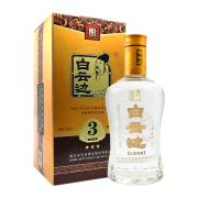 再降价：白云边  三星陈酿 浓酱兼香型白酒 42度 500ml
