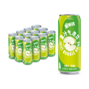 18日0点、京东PLUS、京东特价APP：美年达 Mirinda 苹果味 果汁气泡饮 碳酸饮料 可乐汽水 细长罐 整箱装 330ml*12罐*2件