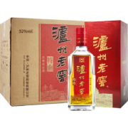 双11预售：泸州老窖 中华老字号特曲 浓香型白酒（第九代） 52度 500ml*6瓶 整箱