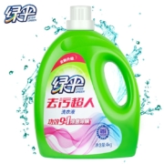 绿伞去污超人除菌除螨洗衣液4kg（薰衣草香） 深层清洁 中性机洗手洗洗衣液