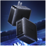 UGREEN 绿联 CD224 氮化镓充电器 三Type-C/USB-A 65W 黑色