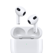 Apple 苹果 AirPods 3 半入耳式真无线蓝牙耳机 白色