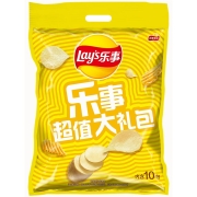 乐事薯片 多口味混合10包（黄瓜味+原味+红烩味+鱿鱼味+鸡翅味）零食大礼包400g（新老包装交替发货）