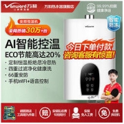 Vanward 万和 365T燃气热水器12升家用洗澡天然气液化气煤气13/16L强排恒温