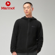 Marmot土拨鼠秋冬新款户外运动休闲男女开衫抓绒衣弹力柔软保暖