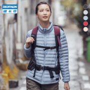 迪卡侬官网羽绒服女冬季2022新款轻薄鸭绒内胆马甲男羽绒外套ODT3