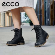 全尺码好价，ECCO 爱步 TredTray趣闯系列 女士真皮马丁靴460353