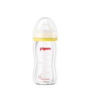 京东特价app：贝亲 AA73   宽口径玻璃奶瓶160ml（黄色）