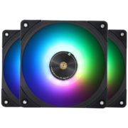 利民（Thermalright）TL-B12S 12CM 性能级风压扇 2150转速PWM  S-FDB轴承 三次元动平衡 三联包套装
