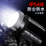 飞利浦(PHILIPS)手电筒强光远射超亮多功能停电便携充电手提探照灯家用户外夜钓矿灯应急灯SFL3101黑灰色L