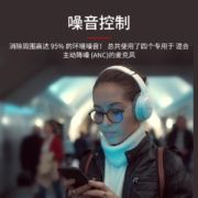 创新科技（CREATIVE） Zen Hybrid无线主动降噪耳机头戴蓝牙耳机 手机耳机 音乐耳机 【下单晒返30元】白色