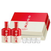 PLUS会员：舍得 舍之道 50%vol 浓香型白酒 500ml*2瓶 双支礼盒装