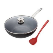 PLUS会员：ZWILLING 双立人 不粘炒菜锅 30cm（送双立人牌红色硅胶铲）