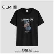 GLM 森马集团品牌GLM新款印花短袖t恤男韩版纯棉打底衫潮流夏季男装