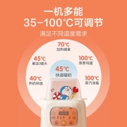 苏泊尔 SUPOR 哆啦A梦联名 恒温暖奶器 调奶器 婴儿二合一消毒器热奶器 多功能双杯暖奶器 NQ02