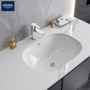 高仪/GROHE 进口陶瓷台下盆39125001 吉特M码大号面盆龙头套装