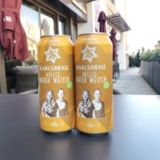 卡斯布鲁（KARLSBRÄU）小麦啤酒 500ml*24听 整箱装 德国原装进口