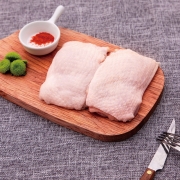 同德义利 白羽鸡 单冻鸡腿排 1kg/袋 圈养 鸡肉 无骨腿排鸡腿肉 烧烤空气炸锅食材清真食品