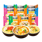 京东特价：公仔面 方便面混合口味10包