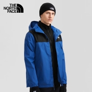 TheNorthFace北面三合一冲锋衣男2022秋冬新款户外登山服防水防风保暖软壳内胆套装7W7T 7U8/蓝色 L