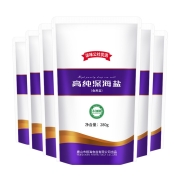 京东特价APP:柒味公社 无碘盐食用盐 高纯深海盐 280g*6袋装