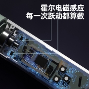 欧耐德（OUNAIDE）  跳绳智能计数成人减肥无绳有绳两用男女学生儿童中考考试训练专用健身运动器材 胭脂粉+【无绳有绳两用计数】+【不打结】