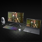外星人（ALIENWARE）24.5英寸 电竞显示器 Fast IPS 240Hz 1ms FreeSync兼容 G-SYNC 游戏高刷屏 AW2521HF