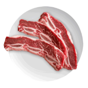 PLUS会员：恒都 谷饲原切牛肋排 500g*3件
