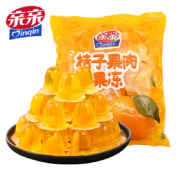 亲亲 桔子果肉果冻 450g*3件