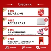 倍轻松（breo） 腰背部按摩仪器无线肩颈椎腿部按摩枕头靠垫送妈妈老婆男女朋友实用生日礼物back2 2022升级款- Back2