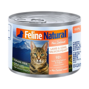 PLUS会员：宠源新 羊肉帝王鲑全阶段猫粮 主食罐 170g×6件