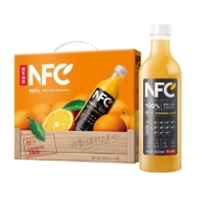 农夫山泉 NFC果汁饮料 100%NFC橙汁900ml*4瓶 礼盒