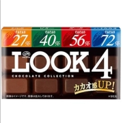 有券的上： 不二家 FUJIYA 四种口味混合装巧克力  Look 4  日本原装进口  52g