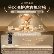 海尔(Haier)洗烘套装晶彩直驱变频10Kg全自动洗衣机烘干机家用热泵干衣机EG100BDC189SU1+GBN100-189U1