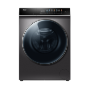 双11预售、PLUS会员：Haier 海尔 晶彩系列 EG100HPLUS7SU1 洗烘一体机 10kg 墨玉银色