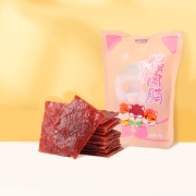 三只松鼠猪肉脯原味   靖江风味肉干肉脯零食休闲小吃猪肉干160g/袋