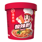 京东plus：海底捞  酸辣粉冲泡粉丝 懒人食品早餐夜宵方便速食米线零食144g*7件