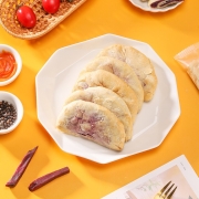 虹润辰 紫薯芋泥饼传统糕点网红小吃馅饼充饥零食手工早餐粗粮代餐休闲食品 紫薯芋泥饼 30个