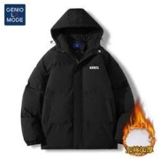 森马集团羽绒棉服男秋冬季2022新款时尚潮ins连帽棉衣外套面包服