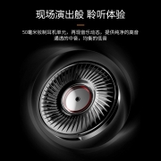 飞利浦（PHILIPS）头戴式耳机有线耳机Hifi耳机监听级音乐耳机 电脑游戏耳机 手机直推9500升级款9600