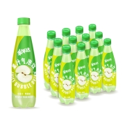 有券的上：美年达 Mirinda 苹果味 果汁气泡饮 碳酸饮料 可乐汽水 整箱装 450ml*12瓶*3件