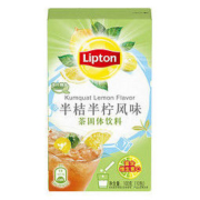 Lipton 立顿 白桃乌龙葡萄冰饮茶粉柠檬茶果珍粉柠檬茶固体饮料独立10条装