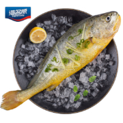 海名威 国产冷冻黄花鱼（大黄鱼） 600g 单条装 生鲜海鲜水产 鱼类 年货节 健康轻食