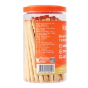 贝兜牛奶味炭烧棒 猴头菇饼干高钙磨牙饼干儿童零食 160g/罐