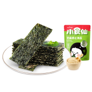 有券的上：良品铺子 小食仙芝麻夹心海苔 非油炸 35g