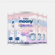 天猫U先：尤妮佳 moony Q薄萌羽小羊驼 安心裤 L1*4包