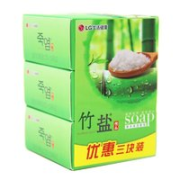BAMBOO SALT 竹盐 LG竹盐香皂 110g*3块